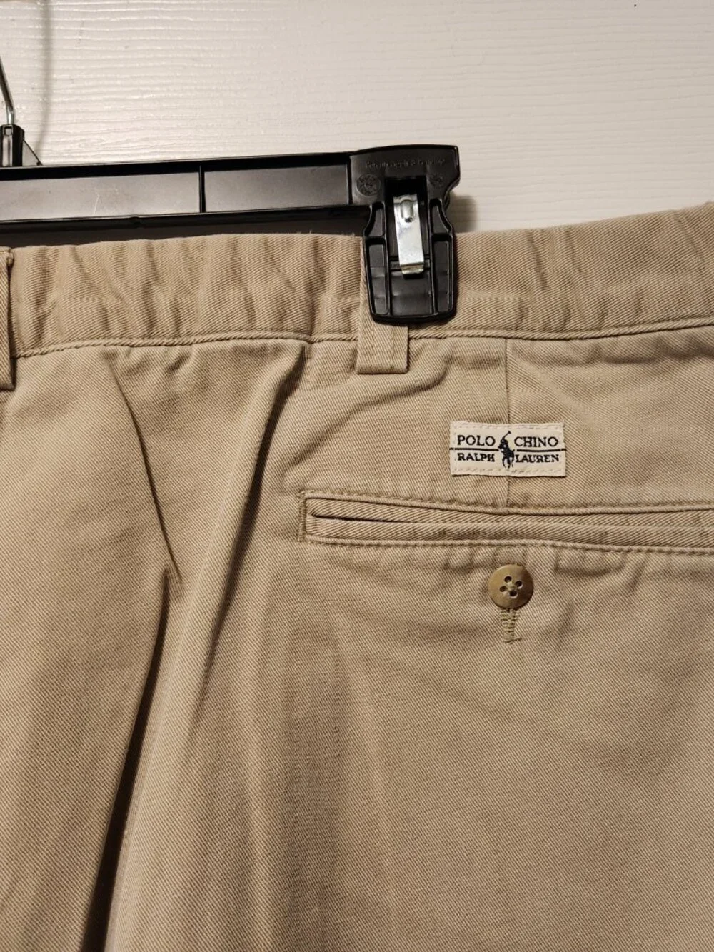 vintage polo Ralph Lauren Philip pant men's 100%cotton casual pants size: 42/32